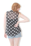 MINKPINK Vivian Polka Dot Blouse